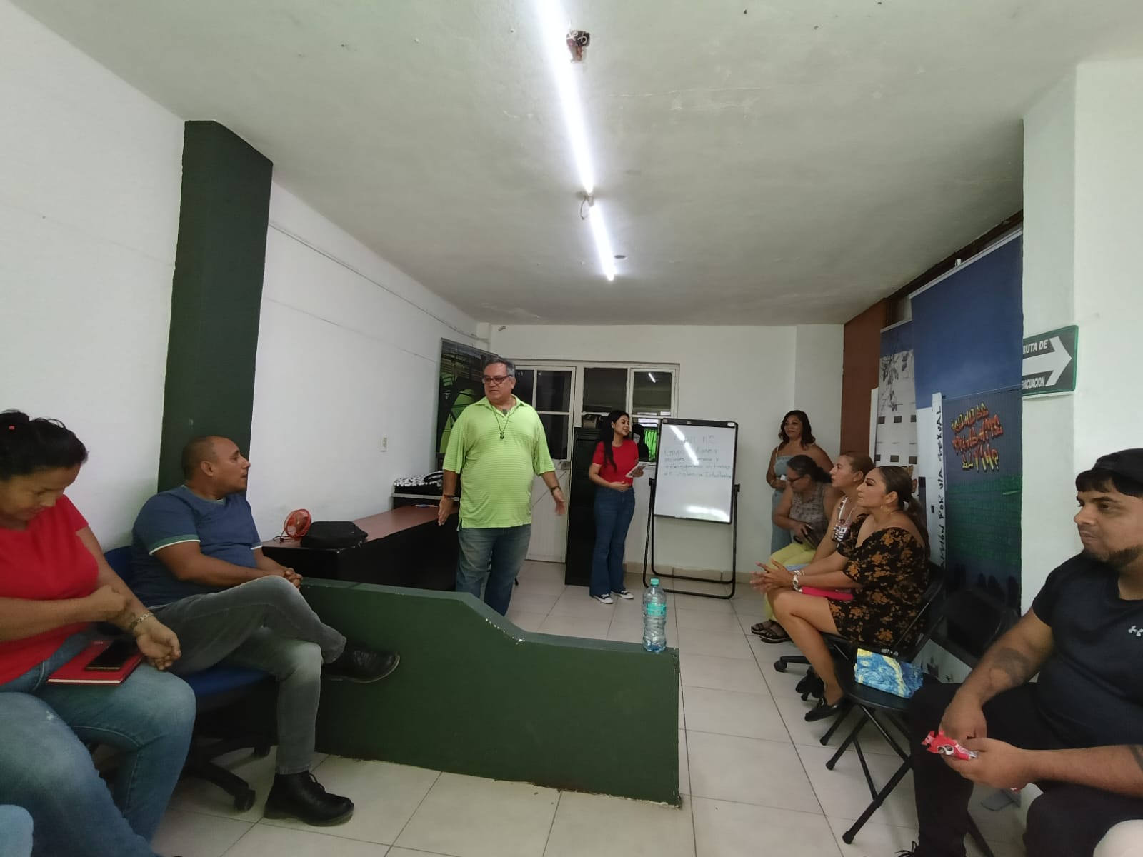 COMUSIDA recibe capacitación sobre violencia