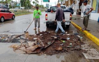 Lluvias causan daños menores en Puerto Vallarta
