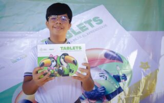 Entregarán tablets a estudiantes de primaria