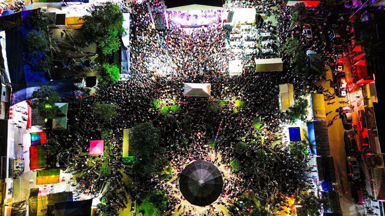 Celebran fiestas patronales de Ixtapa con música