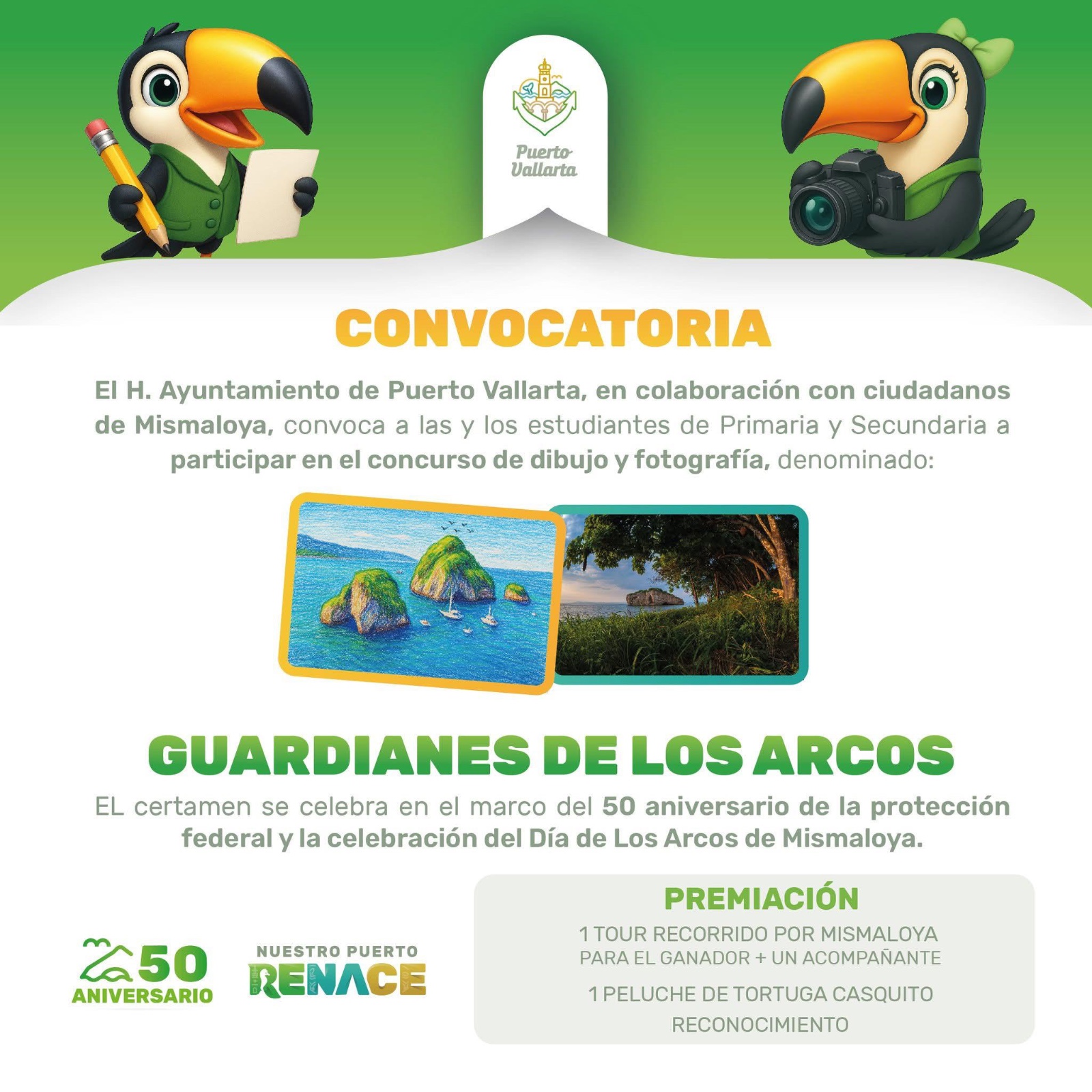 Invitan a jóvenes a participar por aniversario de Los Arcos